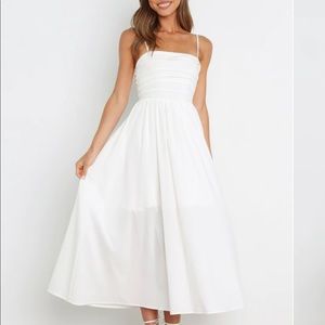 Petal and Pup sienna white midi dress